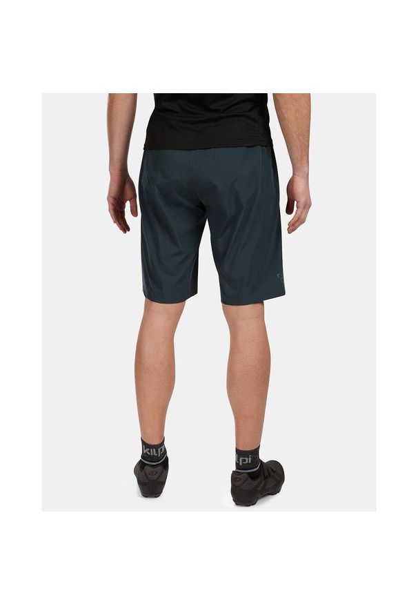 Męskie spodenki na rower freestyle cyckling Kilpi HIXON-M. Kolor: zielony. Materiał: nylon. Sport: kolarstwo