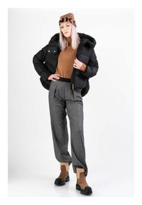 Pinko - PINKO Kurtka puchowa Giza Czarny Regular Fit. Kolor: czarny. Materiał: syntetyk