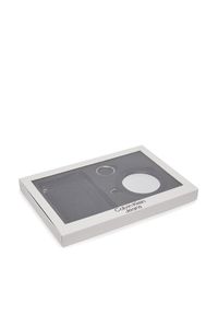 Calvin Klein Jeans Duży Portfel Damski Sculpted Wallet Round Mirror K60K611562 Czarny. Kolor: czarny. Materiał: skóra