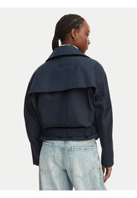 Tommy Jeans Trencz DW0DW22322 Granatowy Relaxed Fit. Kolor: niebieski. Materiał: bawełna #2