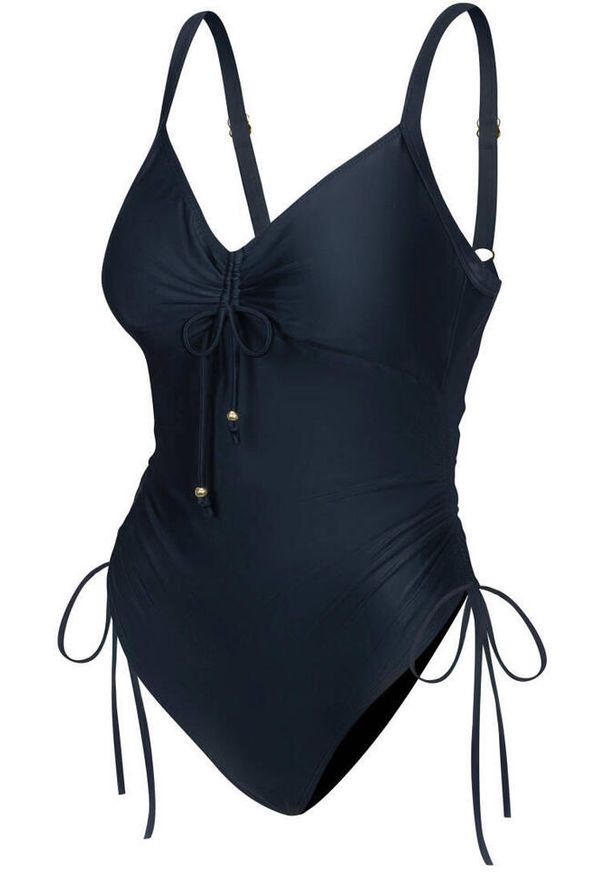 Strój kąpielowy jednoczęściowy regulowany damski Aqua Speed Alexa. Kolor: czarny