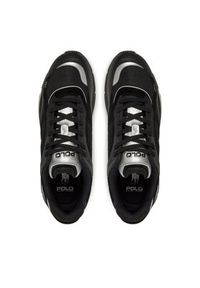 Polo Ralph Lauren Sneakersy 809967886001 Czarny. Kolor: czarny. Materiał: materiał
