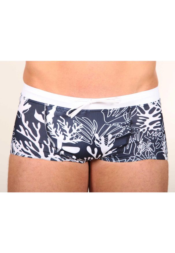 MAKO - Kąpielówki Mako Summer. Kolor: różowy, czarny, wielokolorowy, pomarańczowy