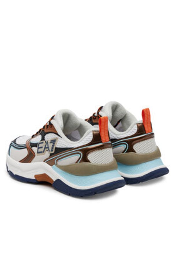 EA7 Emporio Armani Sneakersy X8X249 XK446 D194 Kolorowy. Materiał: materiał. Wzór: kolorowy