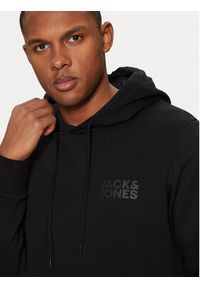 Jack & Jones - Jack&Jones Bluza Corp Logo 12152840 Czarny Regular Fit. Kolor: czarny. Materiał: bawełna #5