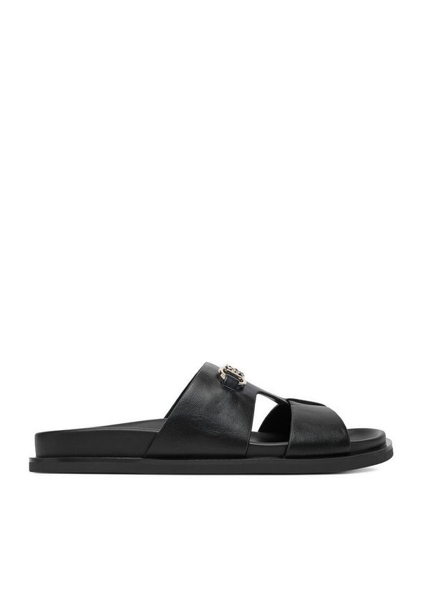 Klapki Nine West. Kolor: czarny