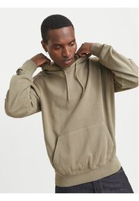 Jack & Jones Bluza Charge 12268272 Beżowy Loose Fit. Kolor: beżowy. Materiał: bawełna #2