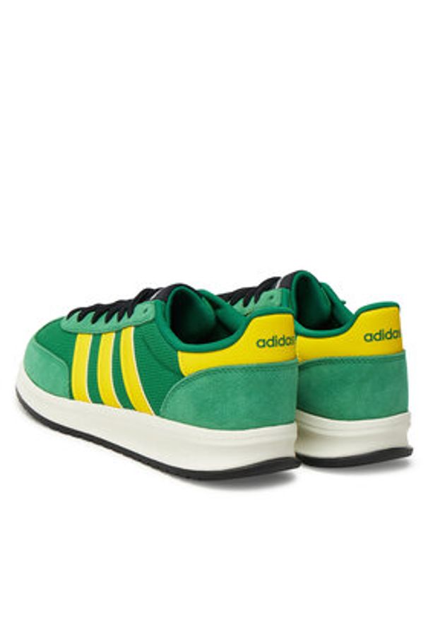 Adidas - adidas Sneakersy Run 70s 2.0 JR8631 Zielony. Kolor: zielony. Materiał: materiał. Sport: bieganie