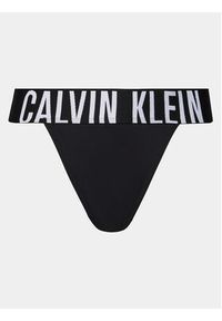 Calvin Klein Underwear Stringi 000QF7638E Czarny. Kolor: czarny. Materiał: syntetyk