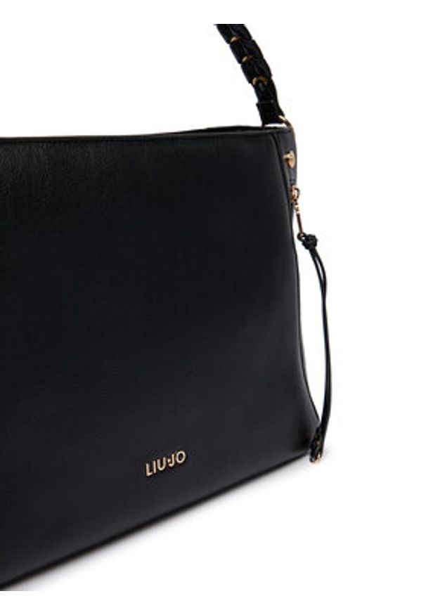 Liu Jo Torebka AA6037 E1120 Czarny. Kolor: czarny. Materiał: skórzane