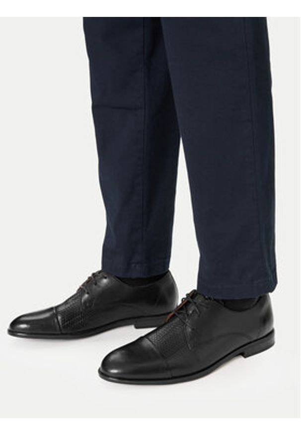 Lasocki Półbuty CEO-BRAZIL-32 MB Czarny. Kolor: czarny. Materiał: skóra