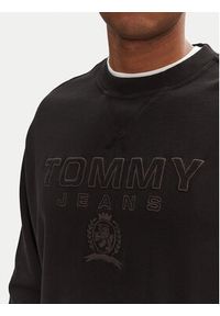 Tommy Jeans Bluza Varsity DM0DM20827 Czarny Relaxed Fit. Kolor: czarny. Materiał: bawełna #5