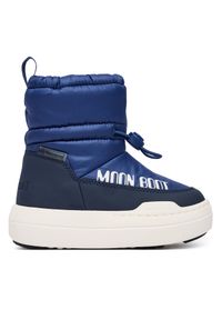 Śniegowce Moon Boot. Kolor: niebieski