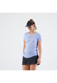 ARTENGO - Koszulka tenisowa damska Artengo Tank Light. Kolor: wielokolorowy, niebieski, fioletowy. Materiał: poliester, materiał, poliamid. Sport: tenis