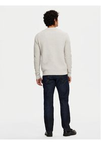 Selected Homme Sweter Dane 16092599 Szary Regular Fit. Kolor: szary. Materiał: bawełna