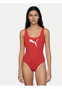 Puma Strój kąpielowy Swim 907685 Czerwony. Kolor: czerwony. Materiał: syntetyk #1