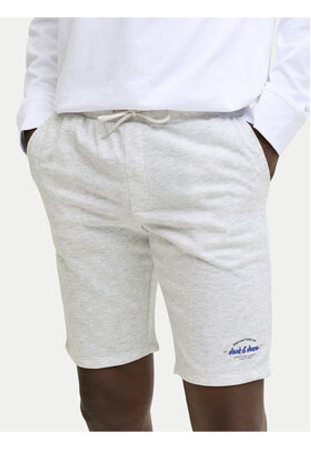 Jack & Jones Szorty sportowe Gordon Brandon 12297289 Czarny Regular Fit. Kolor: czarny. Materiał: bawełna. Styl: sportowy