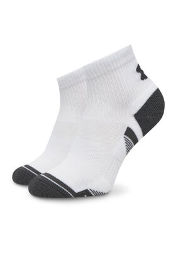 Under Armour Zestaw 3 par wysokich skarpet unisex Performance Tech 1379510 Biały. Kolor: biały. Materiał: poliester, materiał