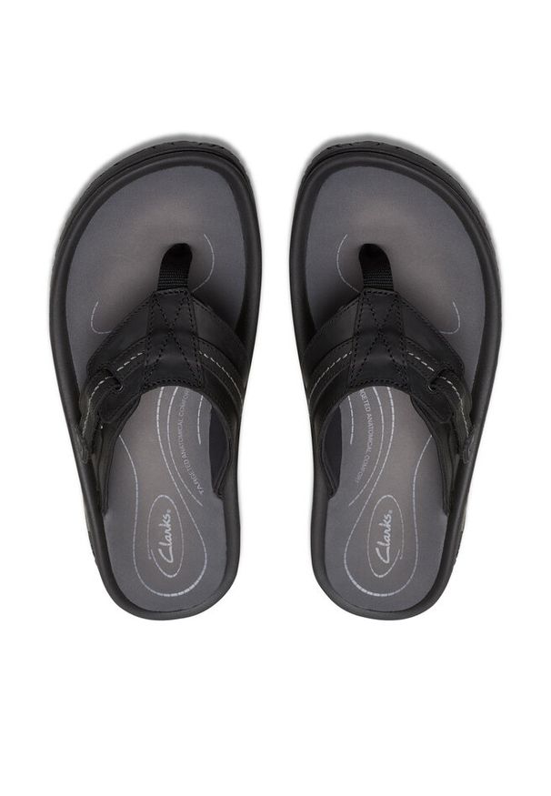 Japonki Clarks. Kolor: czarny