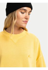 Quiksilver Bluza EQWFT03190 Beżowy Regular Fit. Kolor: beżowy. Materiał: bawełna #9