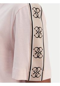 Guess T-Shirt V3RI08 I3Z14 Różowy Relaxed Fit. Kolor: różowy. Materiał: bawełna #2