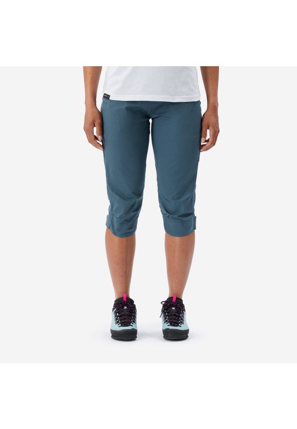 SIMOND - Rybaczki wspinaczkowe damskie Simond Vertika. Kolor: szary, niebieski, wielokolorowy. Materiał: poliester, bawełna, materiał, elastan. Sport: turystyka piesza, wspinaczka