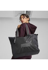 Puma - Duża torba typu shopper Core Base PUMA Black. Kolor: czarny