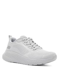 skechers - Skechers Sneakersy Bobs Squad Chaos 117209 Szary. Kolor: szary. Materiał: materiał