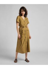 Lee - LEE SAFARI DRESS DAMSKA SUKIENKA SAFARI L50NBPSH 112111365