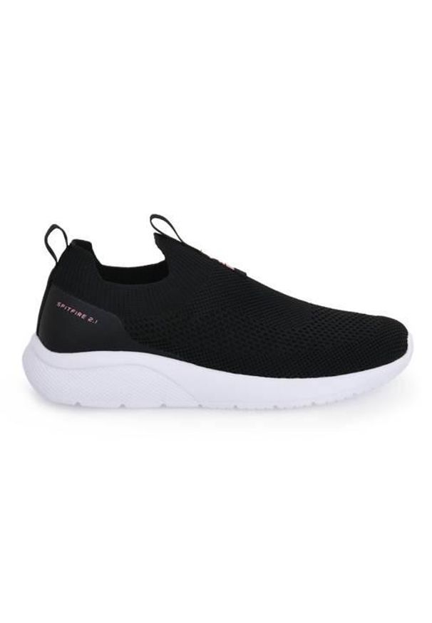 Buty do chodzenia damskie Fila Spitfire Blk. Kolor: czarny. Materiał: syntetyk, materiał. Szerokość cholewki: normalna. Sport: turystyka piesza