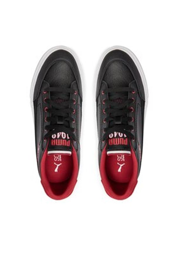 Puma Sneakersy Court Classic Vulc Retro Club 395089-02 Czarny. Kolor: czarny. Materiał: skóra