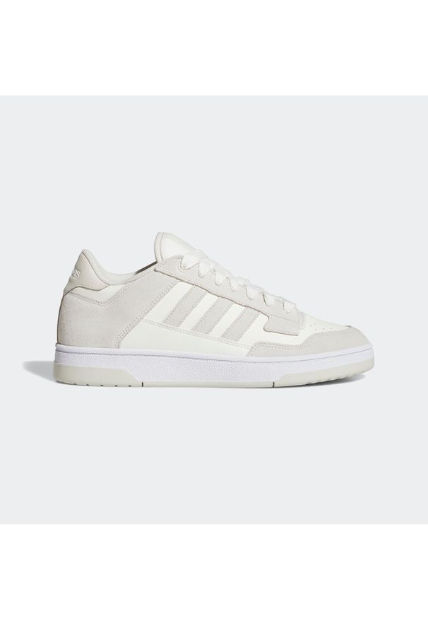 Adidas - Buty męskie ADIDAS Rapid Court Low. Materiał: guma, zamsz, kauczuk, materiał, syntetyk. Szerokość cholewki: normalna. Sport: koszykówka