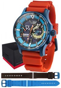 Zegarek męski Vostok Europe VS57-595D736SR czerwony. Kolor: czerwony #1