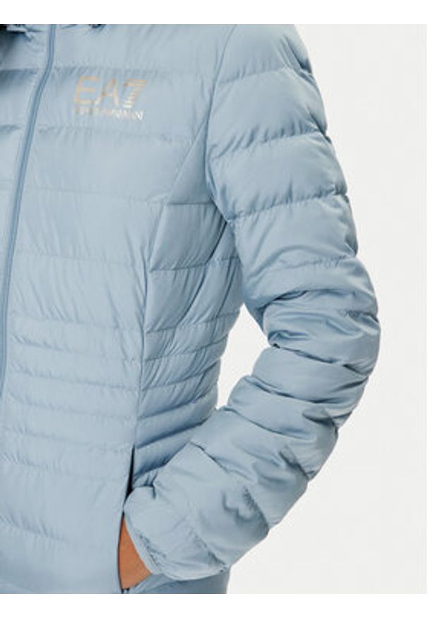 EA7 Emporio Armani Kurtka przejściowa 8NTB23 TNF8Z 0533 Niebieski Regular Fit. Kolor: niebieski. Materiał: syntetyk
