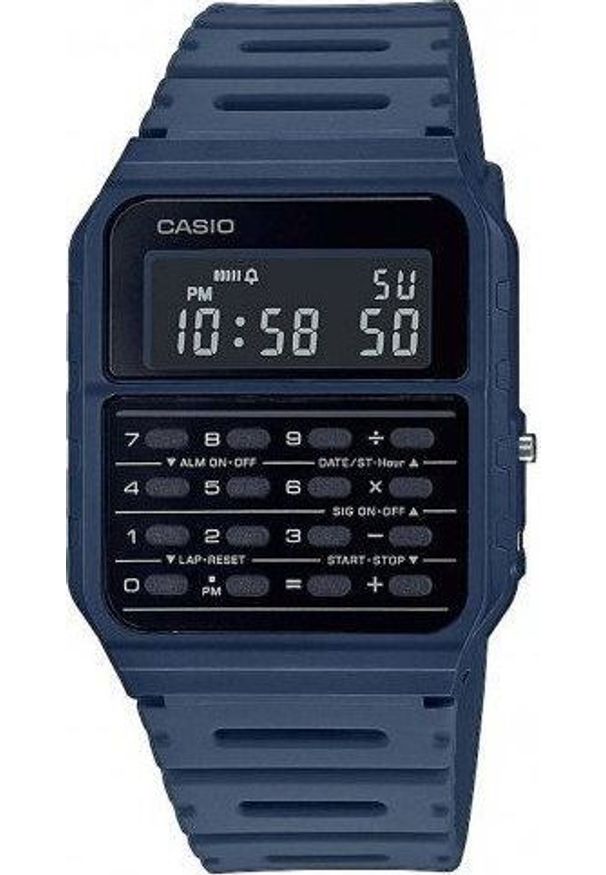Zegarek Casio ZEGAREK MĘSKI CASIO VINTAGE CA-53WF-2BCF (zd148b). Styl: vintage