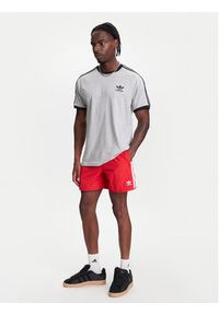 Adidas - adidas Szorty sportowe adicolor Classics Sprinter IU0771 Czerwony Regular Fit. Kolor: czerwony. Materiał: syntetyk. Styl: sportowy #5