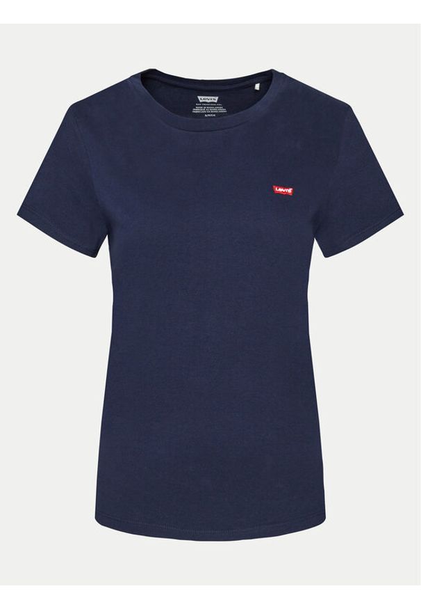 Levi's® T-Shirt Perfect 39185-0348 Niebieski Regular Fit. Kolor: niebieski. Materiał: bawełna