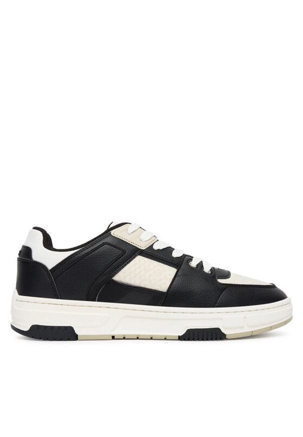 Hugo - HUGO Sneakersy Yarrow 50548544 Szary. Kolor: szary. Materiał: skóra