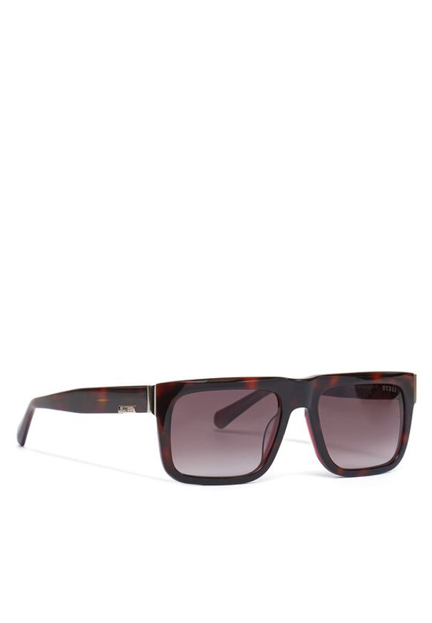 Guess Okulary przeciwsłoneczne GU00171 56F Brązowy. Kolor: brązowy