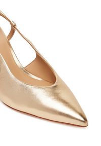 Lauren Ralph Lauren - LAUREN RALPH LAUREN Sandały 802966875001 Złoty. Kolor: złoty. Materiał: skóra