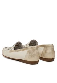 Rieker Mokasyny CEO-L6350-60 Beżowy jasny. Kolor: beżowy. Materiał: syntetyk, skóra #6