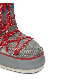 Moon Boot Śniegowce Mb Icon Space Racing 80D1403030 Szary. Kolor: szary. Materiał: materiał #3