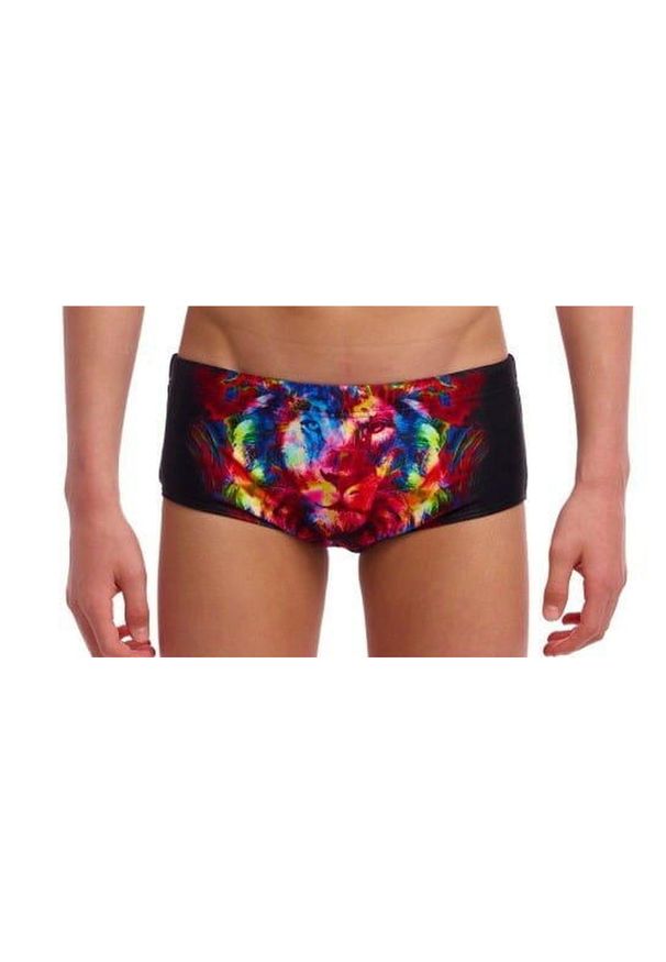 Kąpielówki FUNKY TRUNKS Pride Alive - trunki chłopięce. Kolor: czarny
