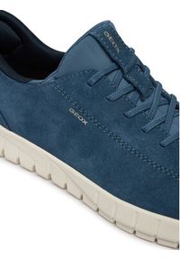 Geox Sneakersy U Flextride Plus U65MAA 00022 C4005 Niebieski. Kolor: niebieski. Materiał: skóra, zamsz #5