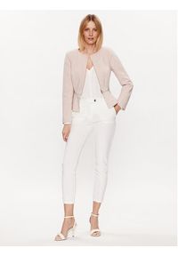 Rinascimento Spodnie materiałowe CFC0113051003 Biały Slim Fit. Kolor: biały. Materiał: materiał, syntetyk #5