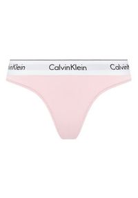 Calvin Klein Underwear Stringi 0000F3786E Różowy. Kolor: różowy. Materiał: bawełna #4