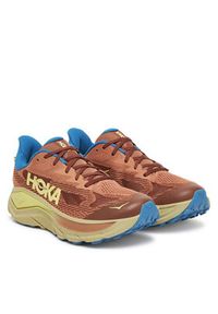 HOKA - Hoka Buty do biegania Challenger 8 1168718 Brązowy. Kolor: brązowy. Materiał: materiał #4