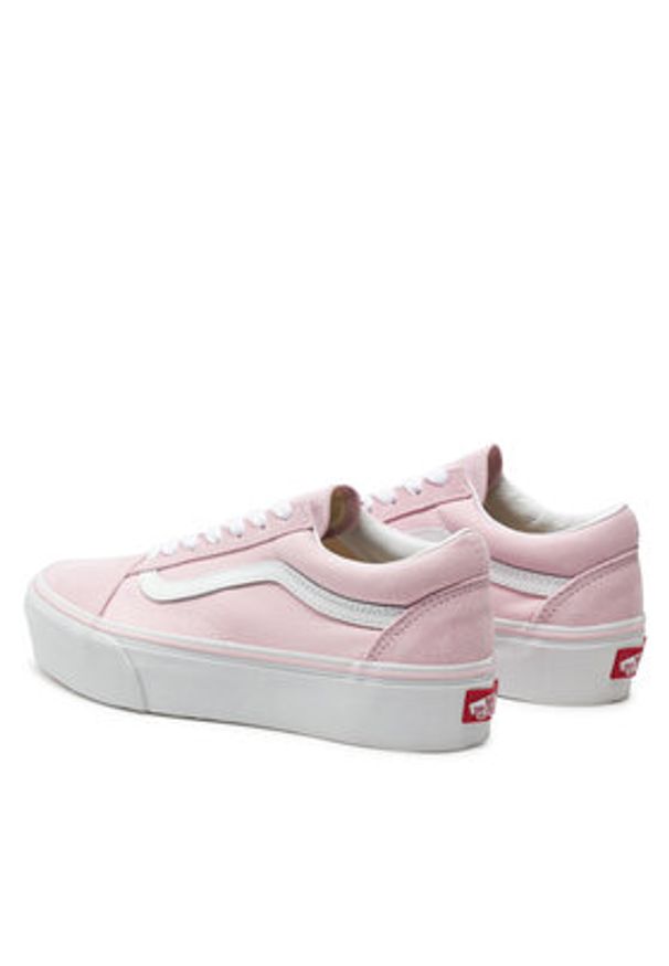 Vans Tenisówki Ua Old Skool Platform VN0A5KRGV1C1 Różowy. Kolor: różowy. Materiał: materiał. Obcas: na platformie