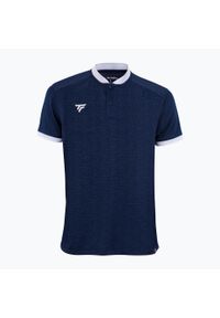 TECNIFIBRE - Polo Tecnifibre Team Mesh. Typ kołnierza: polo. Kolor: niebieski. Materiał: mesh. Sport: tenis