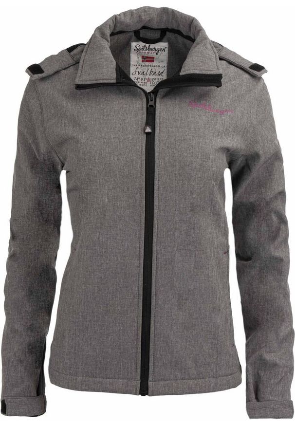 GLENMUIR - Glemo Spitsbergen damska kurtka softshell – wodoodporna, wiatroszczelna. Kolor: fioletowy. Materiał: softshell